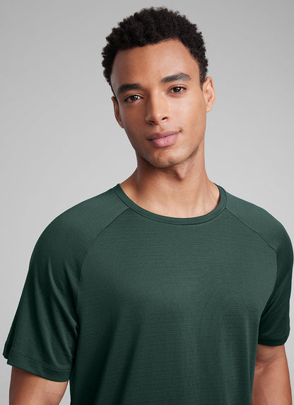 Lightweight Quick Dry Short Sleeves Crew Neck