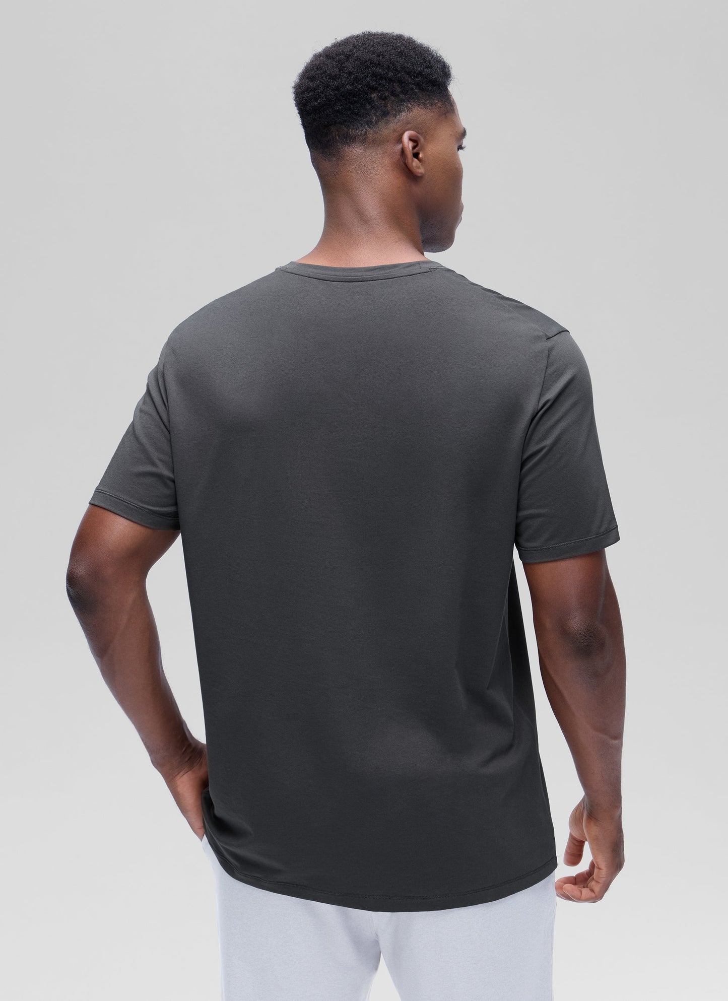 Poly Cotton-Blend Lightweight Short Sleeve