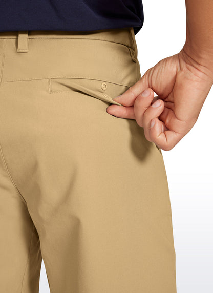 All-Day Comfy Golf Shorts with Pockets 9''