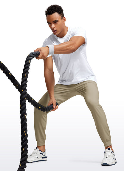 Lightweight Joggers Zip Pockets 29''