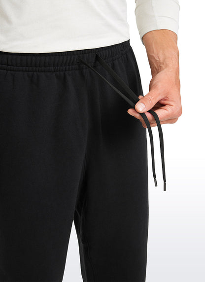 Cotton Fleece Sweatpants with Pockets 32''