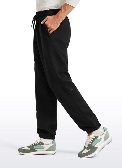 Cotton Fleece Sweatpants with Pockets 32''