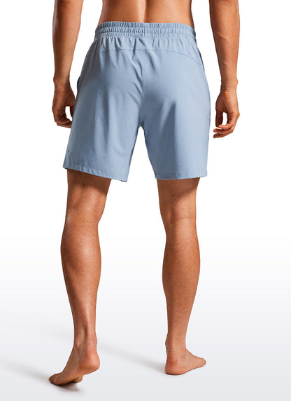 Swim Trunks 7'' with Zipper Pockets
