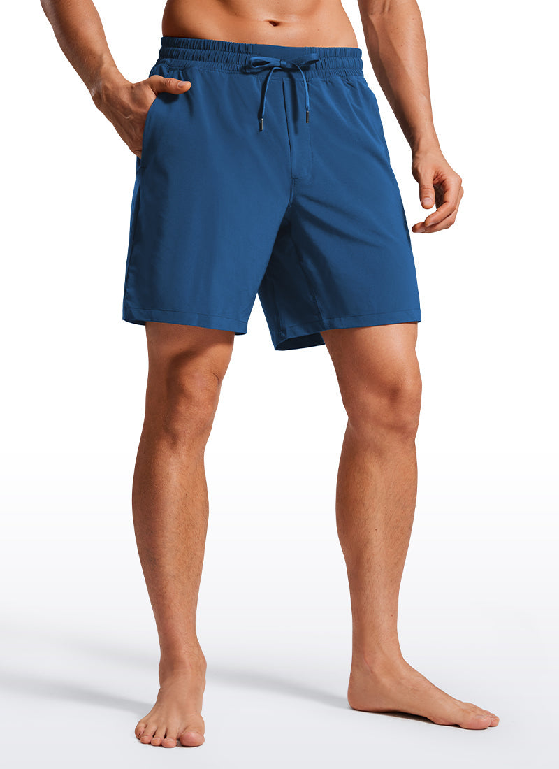 Swim Trunks 7'' with Zipper Pockets
