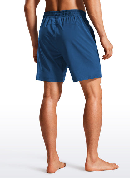 Swim Trunks 7'' with Zipper Pockets
