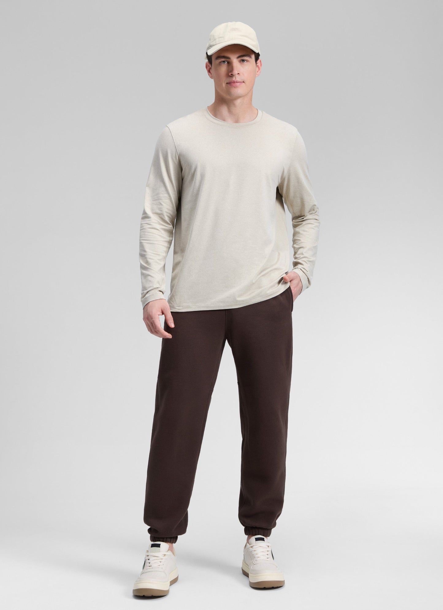 Fleece Lined Zipper Pocket Sweatpant 30"