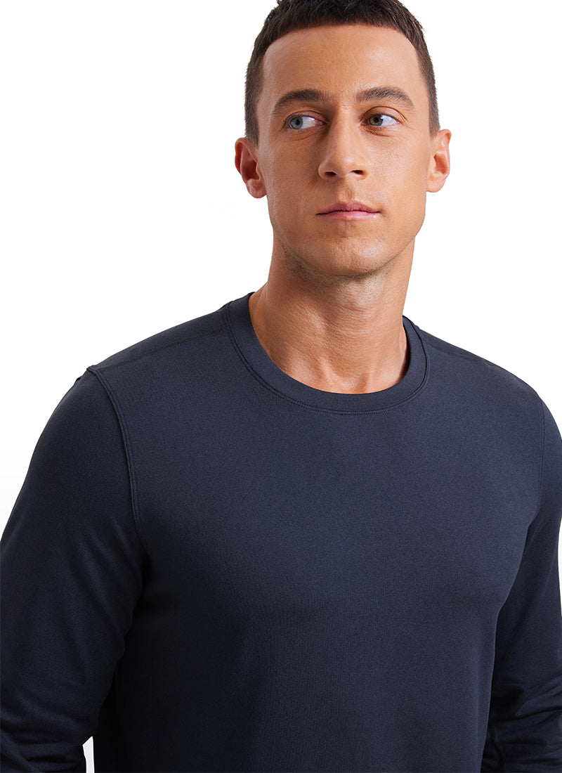 Cloud Jersey Crewneck Long Sleeve Shirts