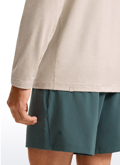 Cloud Jersey Crewneck Long Sleeve Shirts