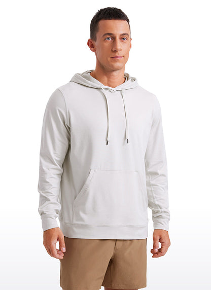 Cloud Jersey Pullover Hoodie Long Sleeve with Pocket