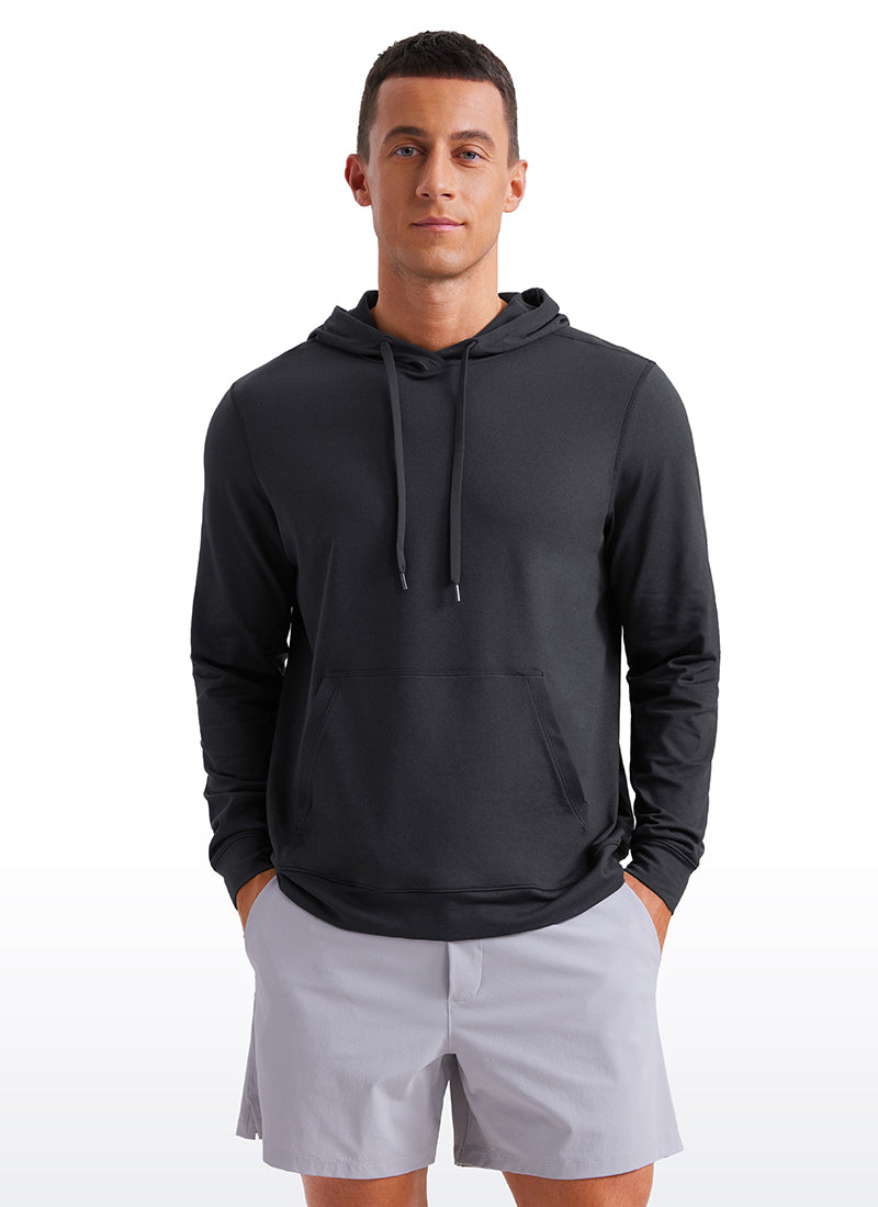 Cloud Jersey Pullover Hoodie Long Sleeve with Pocket