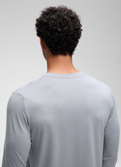 Poly Cotton-Blend Lightweight Long Sleeve