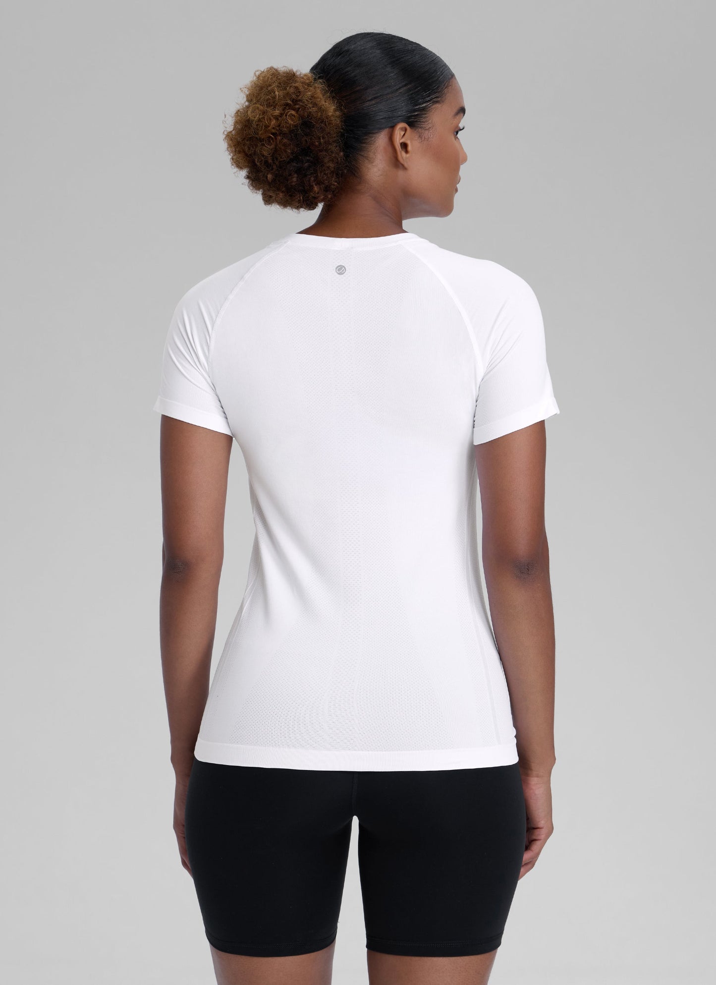 Seamless Hip Length Short Sleeve