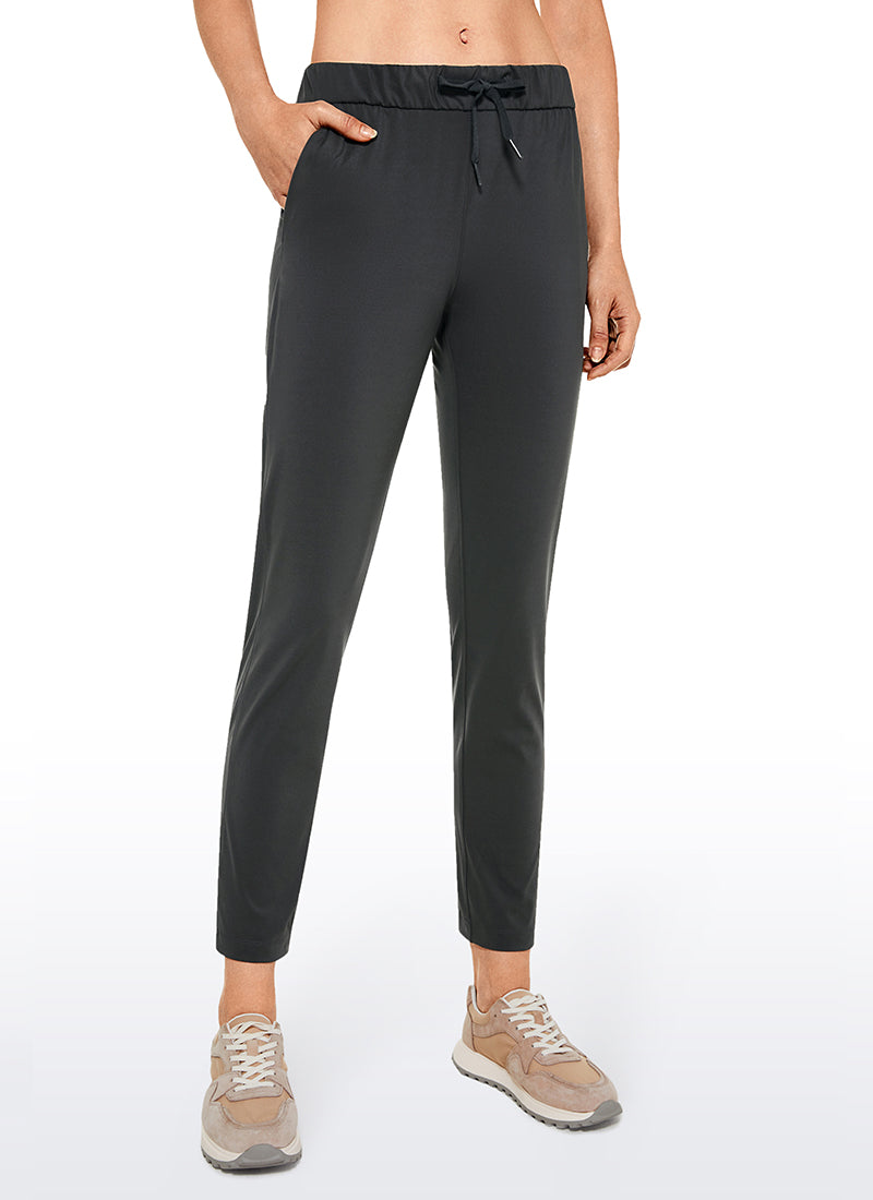 Stretch Drawstring 7/8 Pocket Pant 27''