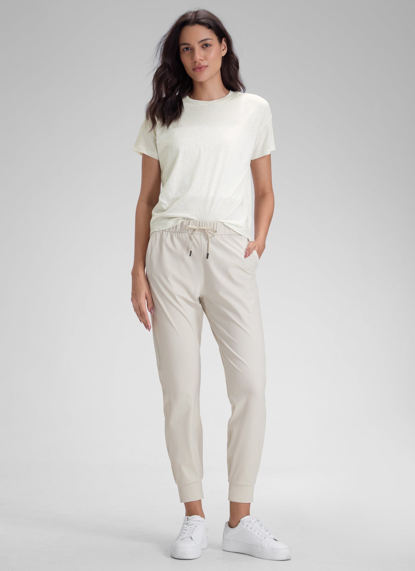 Stretch Drawstring Pocket Jogger 27''