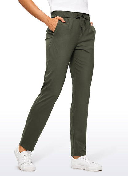 Stretch Drawstring Pocket Pant 31''