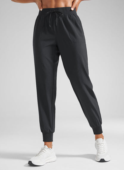 Feathery-Fit Drawstring Pocket Jogger 28''