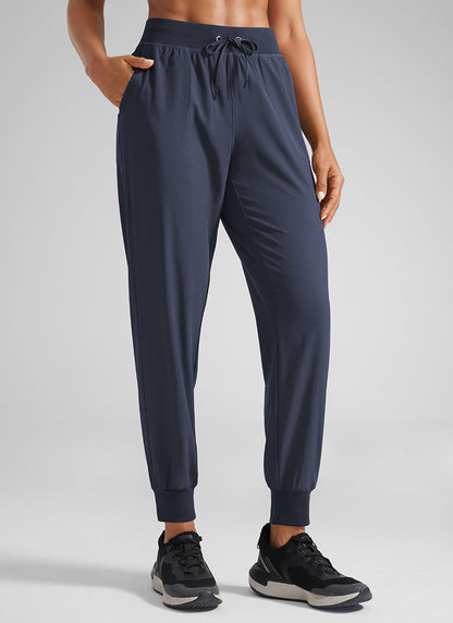 Feathery-Fit Drawstring Pocket Jogger 28''