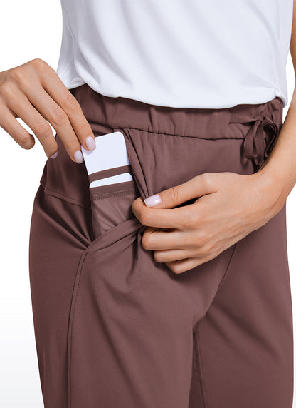 Stretch Cropped Pocket Pant 23''