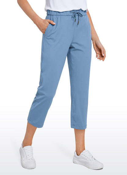 Stretch Cropped Pocket Pant 23''