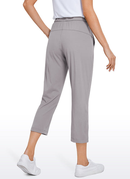 Stretch Cropped Pocket Pant 23''