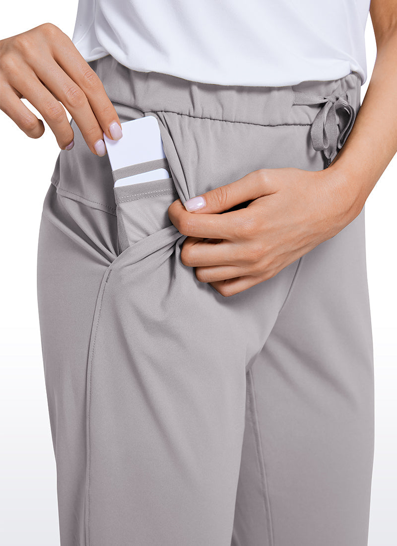 Stretch Cropped Pocket Pant 23''