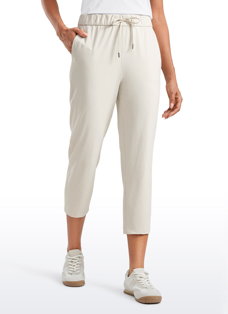 Stretch Cropped Pocket Pant 23''