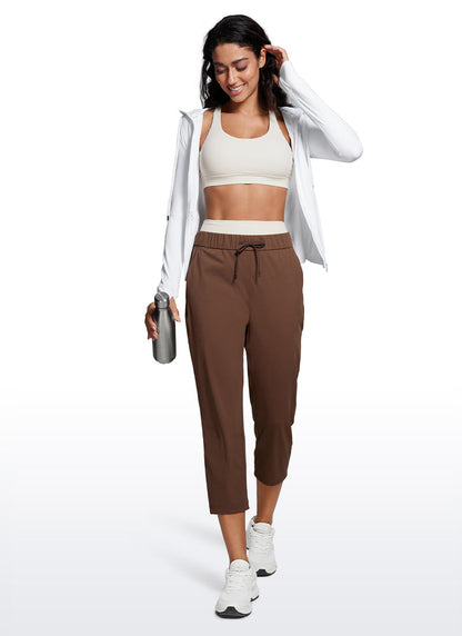 Stretch Cropped Pocket Pant 23''
