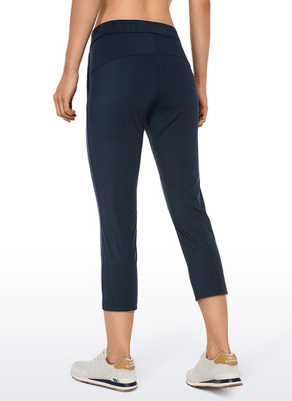 Stretch Cropped Pocket Pant 23''