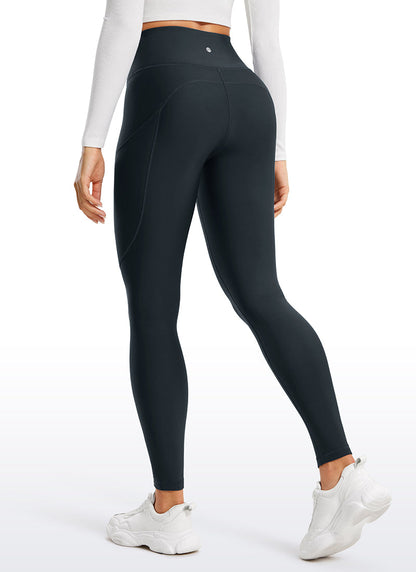 Thermal Fleece Lined Pocket Legging 28''