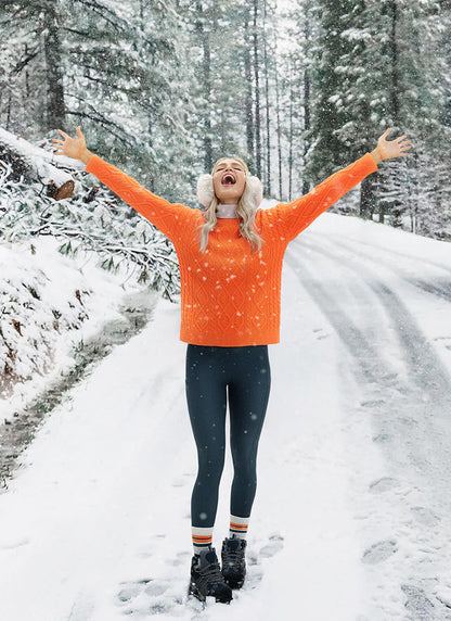 Thermal Fleece Lined Pocket Legging 28''