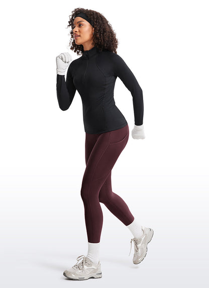 Thermal Fleece Lined Pocket Legging 28''