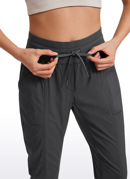 Striped Pants with Pockets 25''- Cinched Leg