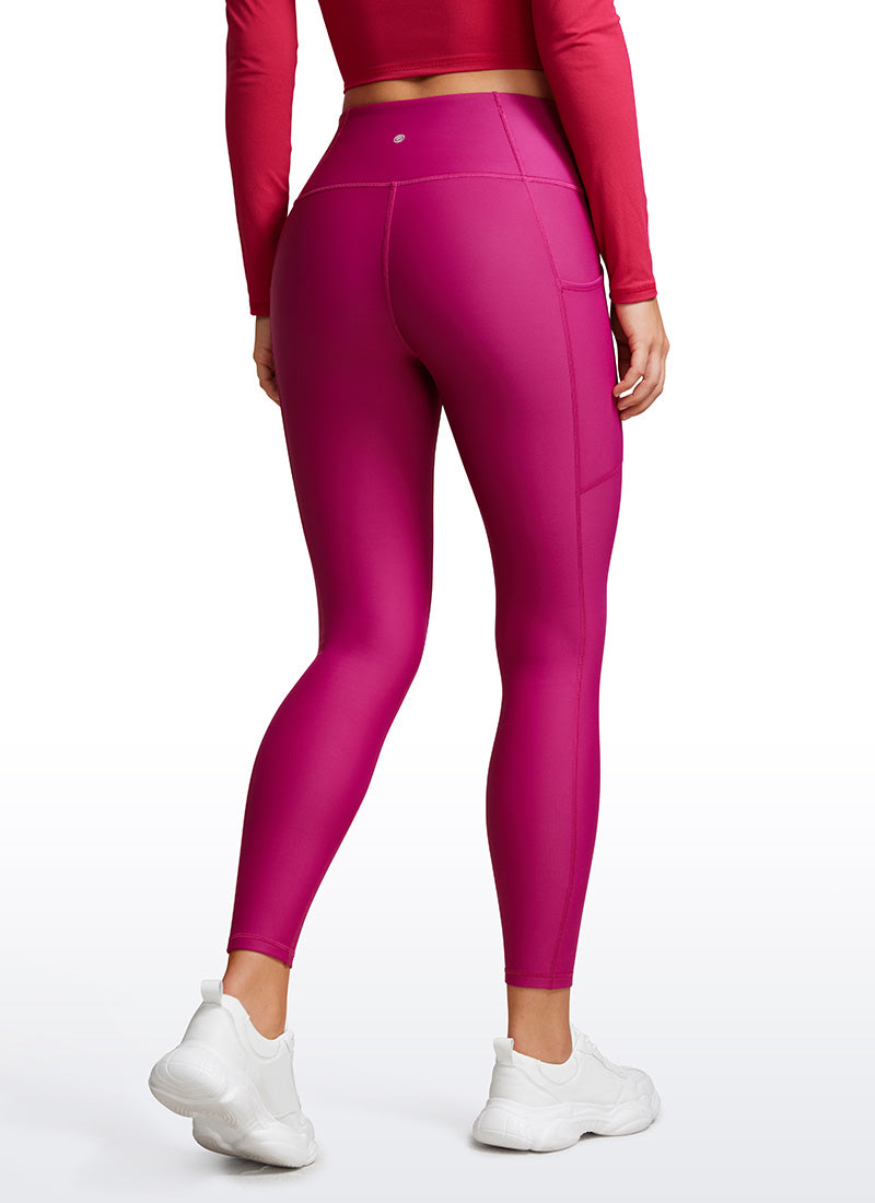 Thermal Fleece Lined Pocket Legging 25''