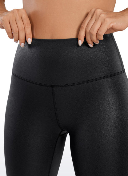 Matte Faux Leather Legging 25''