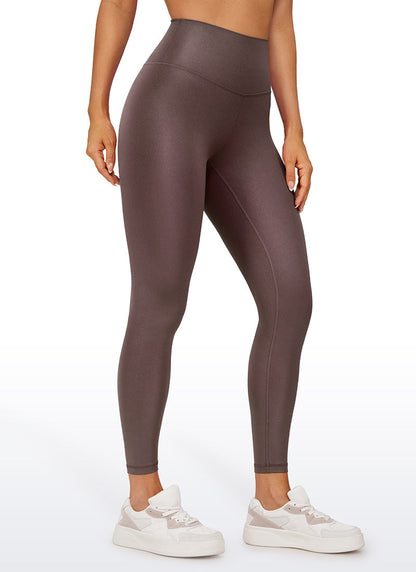 Matte Faux Leather Legging 25''