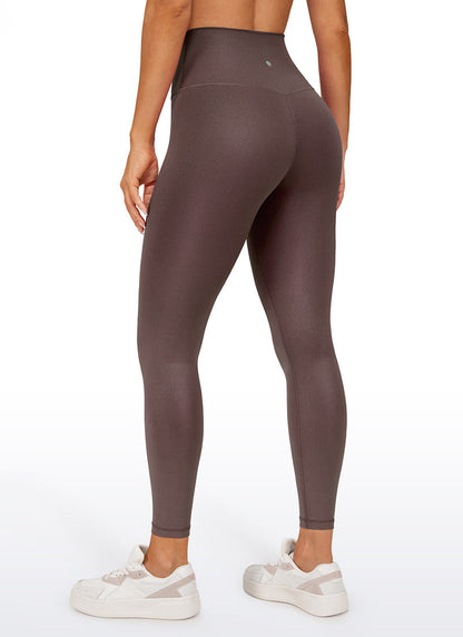 Matte Faux Leather Legging 25''