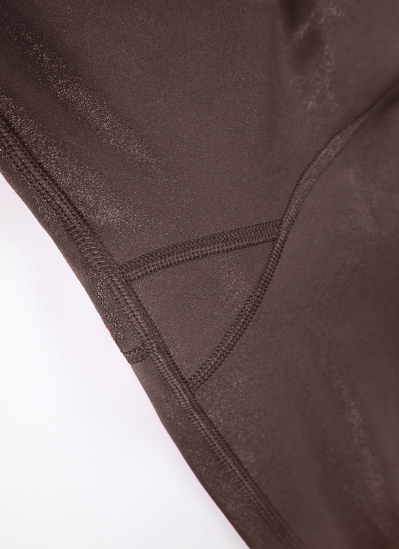 Matte Faux Leather Legging 28''