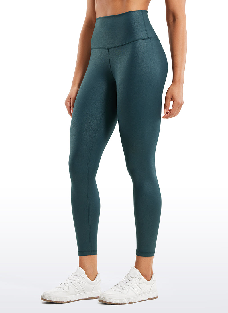 Matte Faux Leather Legging 25''