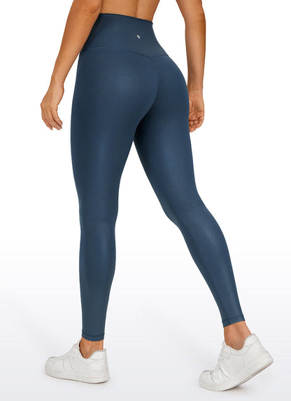 Matte Faux Leather Legging 28''