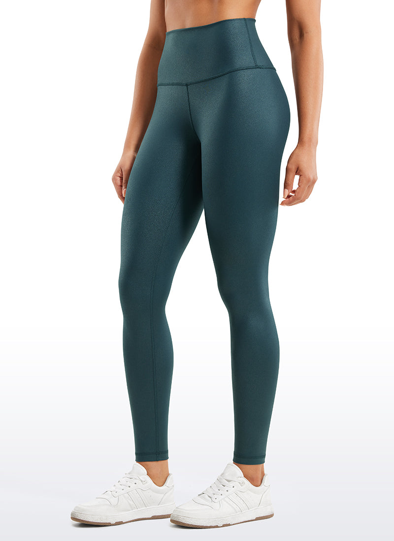 Matte Faux Leather Legging 28''