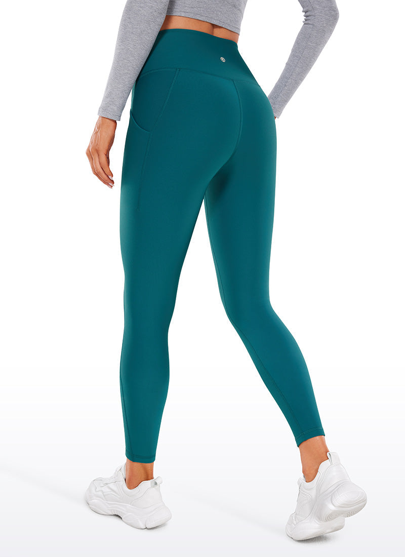 Fleece Lined Soft Pocket Legging 26.5"