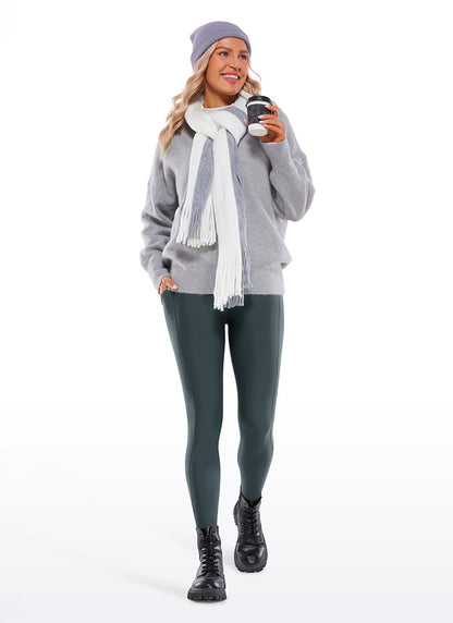 Fleece Lined Soft Pocket Legging 26.5"