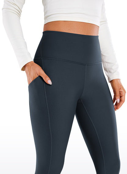 Fleece Lined Soft Pocket Legging 26.5"