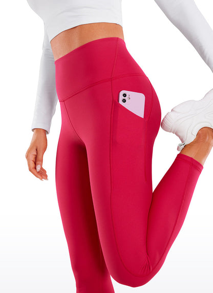 Fleece Lined Soft Pocket Legging 26.5"