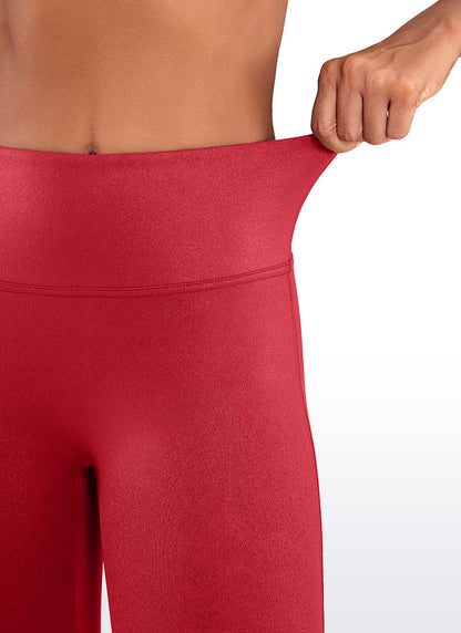 Faux Leather No Front Seam Legging 26.5''