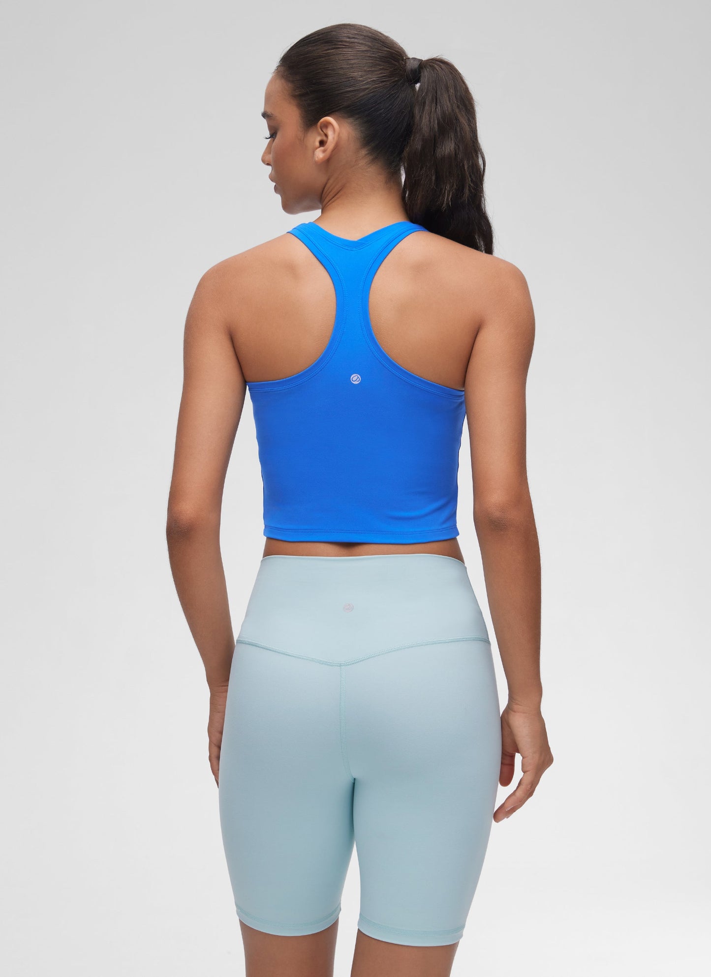 Butterluxe Cropped Racerback Tank