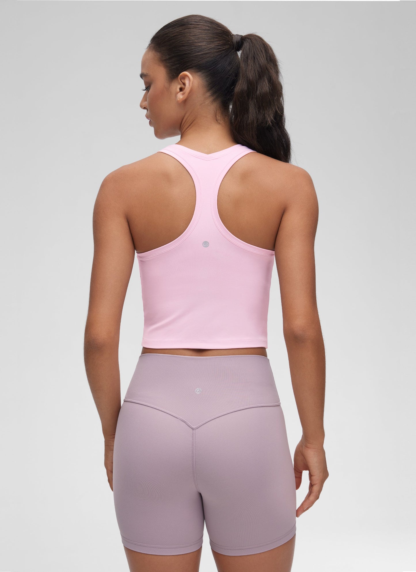 Butterluxe Cropped Racerback Tank