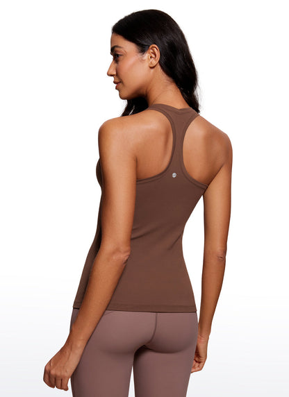 Butterluxe Hip Length  Racerback Tank