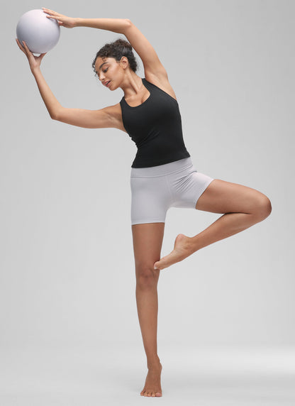 Butterluxe Racerback Waist Length Tank