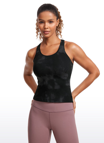 Butterluxe Racerback Waist Length Tank